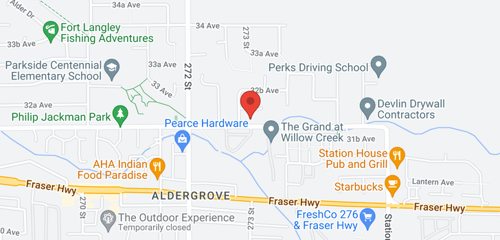 map of 27325 32 AVENUE
